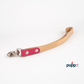 Short Natural/Pink Leash