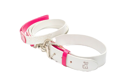 Short Natural/Pink Leash