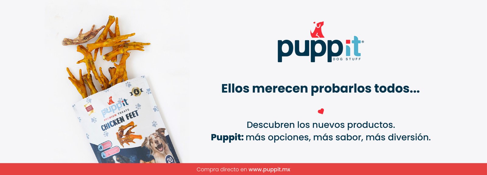 Patas de pollo Puppit